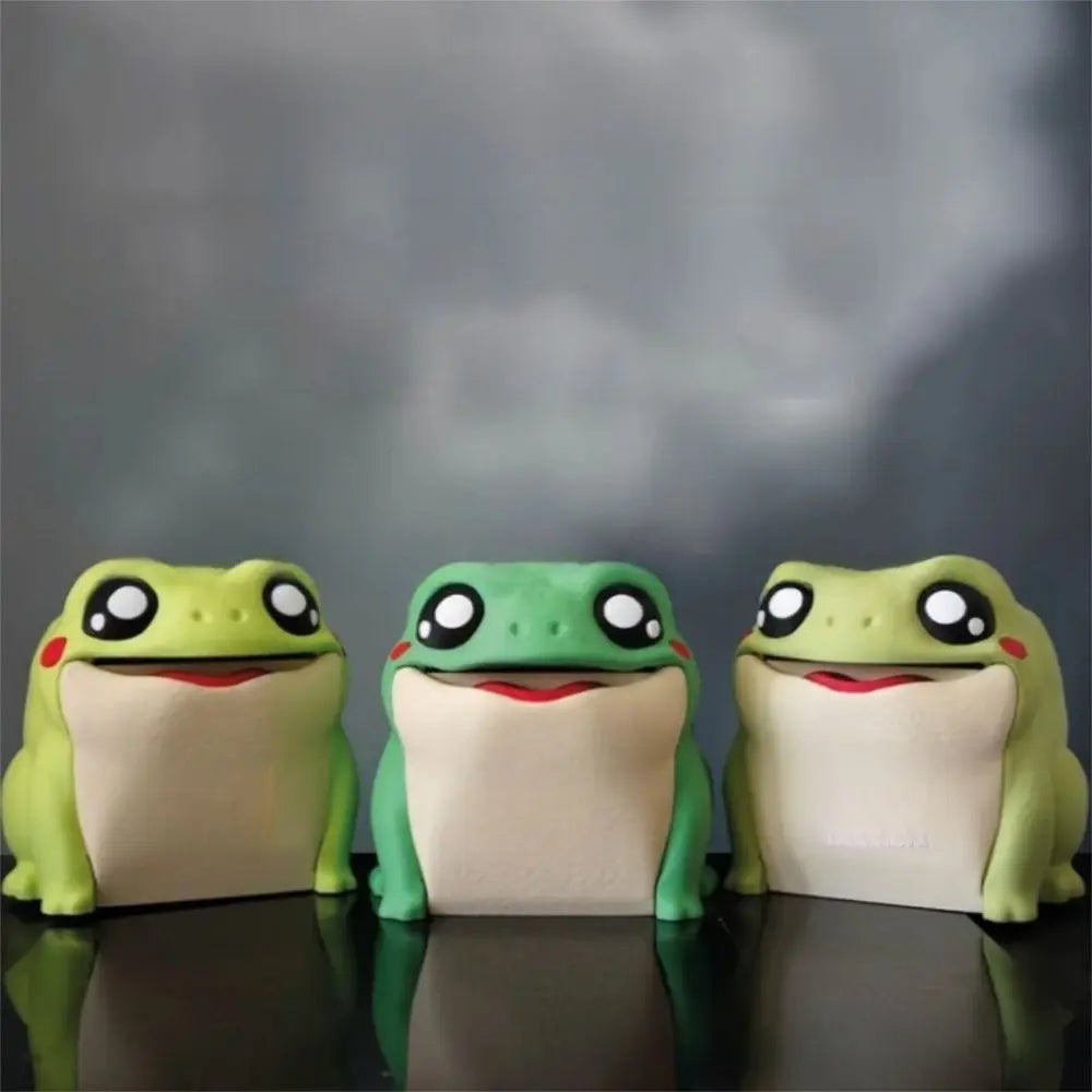 Opening Frog Toilet Paper Holder