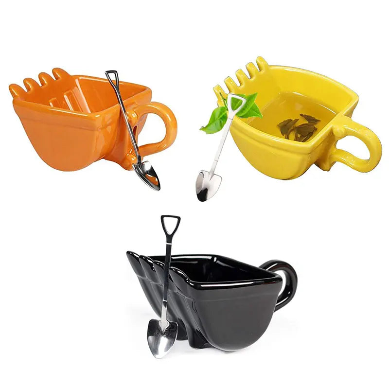 Excavator Bucket Mug