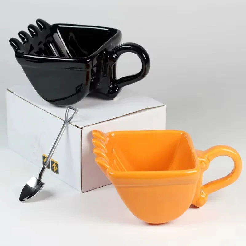 Excavator Bucket Mug